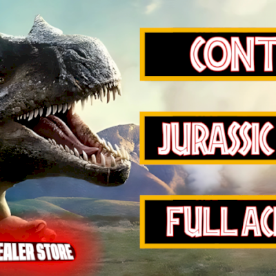 CONTAS JURASSIC WORLD COM RECURSOS INFINITOS + NIVEL 67 + FULL ACESSO