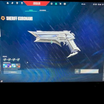 Vendo conta de valorant platina 2 no ultimo ato quase full skin