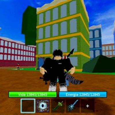 Conta de blox fruit com gamepas e muita skin