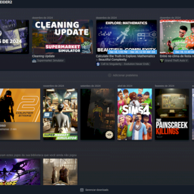 Conta steam gta V, Dark souls 2 e left for dead 4