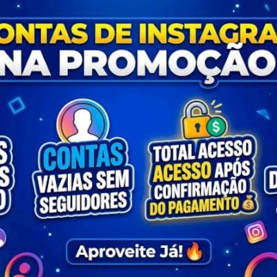 Contas de Instagram envio imediato! 🥇