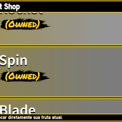 conta com skin e muito boa no blox fruits