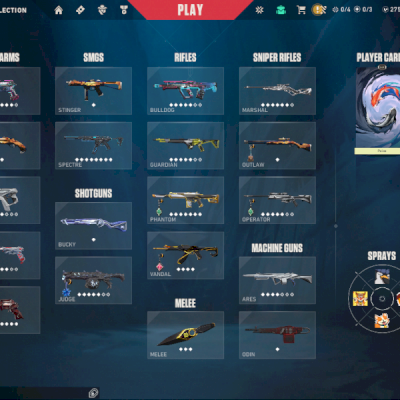 Conta valorant FA +/- 3k gastos