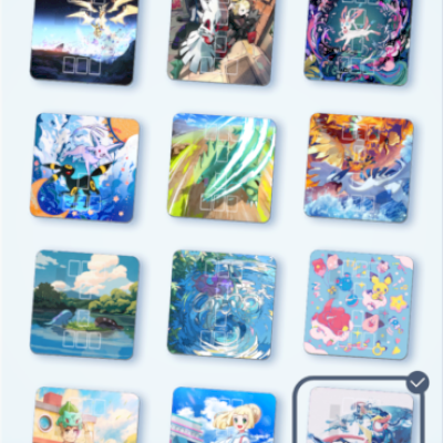 Conta premium Pokémon TCG Pocket • 8.000+ cartas • Full Art raras + itens pagos