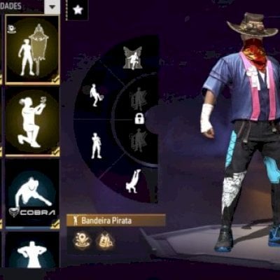 CONTA RELÍQUIA FF - 1 PASSE (SAKURA) + 4 ANGELICAIS + CONTA 2017/2018