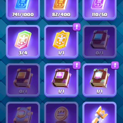 Conta de Clash Royale e clash of clans