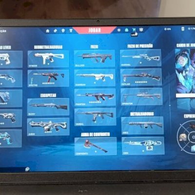 Conta valorant , nível 73, com 1760 VP inclusos