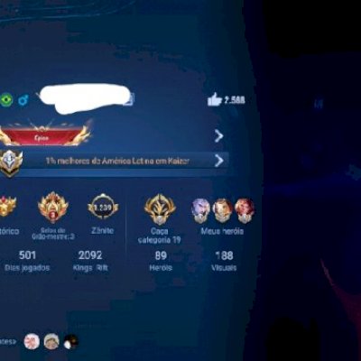 Conta honor of kings