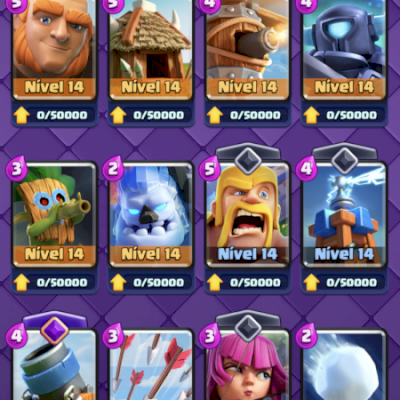 CONTA DE CLASH 6 anos muito BRABA