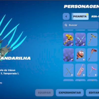 Conta Fortnite com 27 skin 13 rastros