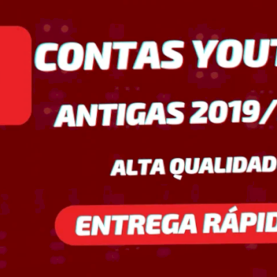 CONTAS YOUTUBE ANTIGAS 2019/2020 + SEM SMS [ALTA QUALIDADE]