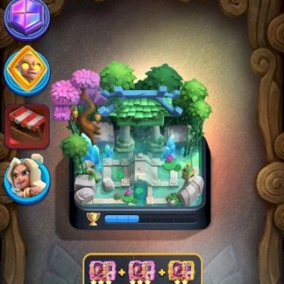 Conta de Clash royale com 6600 troféus e 8 evos