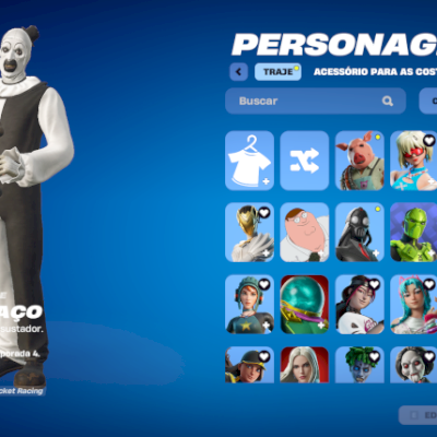 Conta de fortnite com varias skins e bastante dinheiro gasto