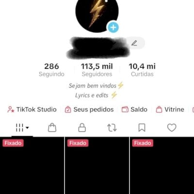 Conta Tik tok 113k seguidores monetizada