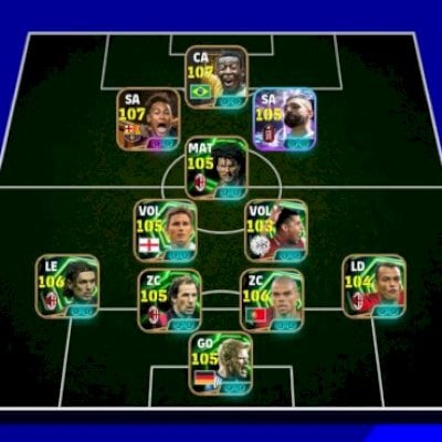 SUPER CONTA COM JOGADORES LENDÁRIOS