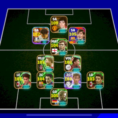 CONTA DE EFOOTBALL 3217 COM O ATAQUE DOS SONHOS!!