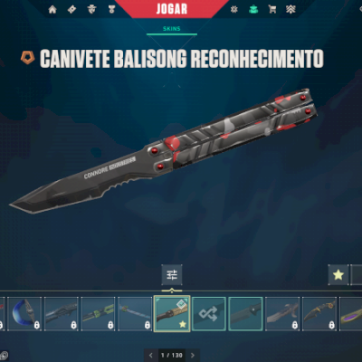 Conta ex imortal, lvl 122, 1 skin de faca, 2 de vandal e 1 de panthom