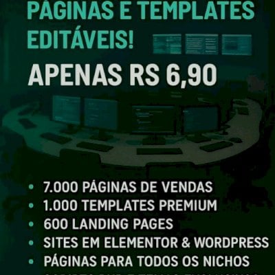 ✅💻📳 +10 Mil Sites, Páginas e Templates Editáveis - Mega Pacote Para DEVs