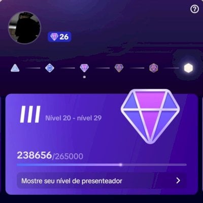 Conta Tiktok nível 26