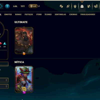 Diamante 1 com 95 Champs e 37 Skins ( MAIN ADC )