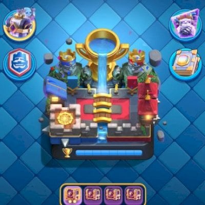 Conta antiga Clash Royale