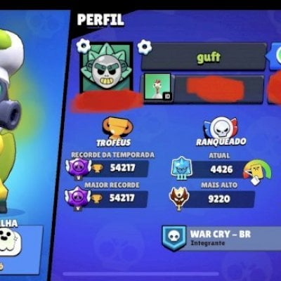 CONTA 44k TROFÉUS TODOS OS BRAWLERS COM +10 poder E mais que a metade no 11