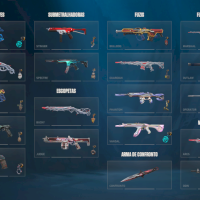 CONTA VALORANT/LOL PREMIUM - GASTO R$6.615 | SKINS RARAS & EXCLUSIVAS!