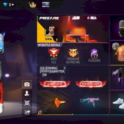 Conta free fire