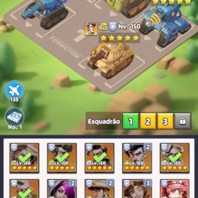 CONTA HQ 30 NO LAST WAR - +175M PODER TOTAL