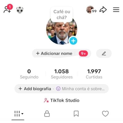 CONTA TIK TOK 1K SEG E 2K DE CURTIDAS (CONTAS TIK TOK)