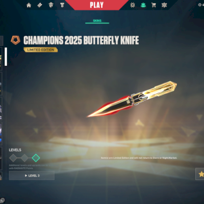 CONTA FULL ACESSO FACA CHAMPIONS, FACAS E SKINS LIMITADAS!