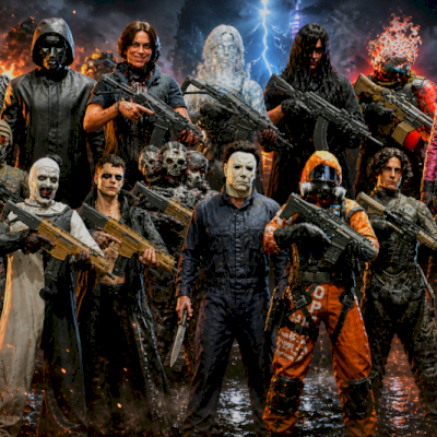 POUL ATREIDES/ ART TERRIFIER/ O LÍDER/ CORVO/ SORRIA/ GHOST DE 3 CABEÇAS E MAIS
