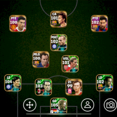 Cr7 do Manchester, Messi BARÇA, Cruyf BARÇA, Beckenbauer BAYER cartas lendas etc