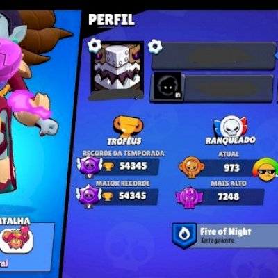Venda de conta brawl Stars 86/86 brawlers 54k