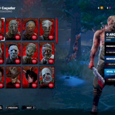 Dead By Daylight - DESBLOQUEIO DE TODAS AS SKINS E DLCS!
