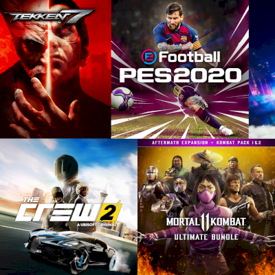 Conta de Playstation 4 com vários jogos e DLCs