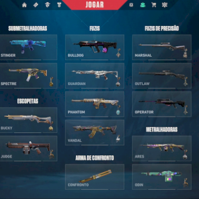 Conta Valorant, +1500R$ gastos, Elo diamante 1, nivel 179. Com Skins Arcane.