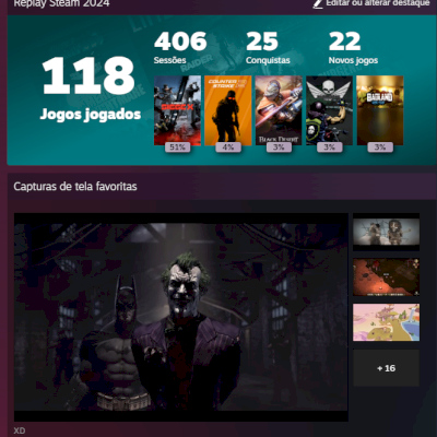 Conta steam com 600 jogos