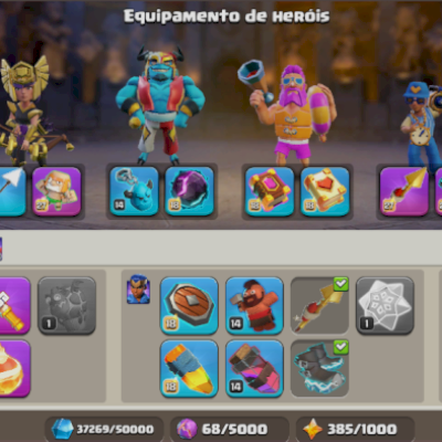 CV 18 SEMI FULL COM SKINS E PAISAGEM LENDARIA