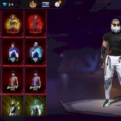 CONTA PRIME 7, 20K DE LIKE, +400 PEITORAL, 4 EVOLUTIVA, PUNHO E ETC..