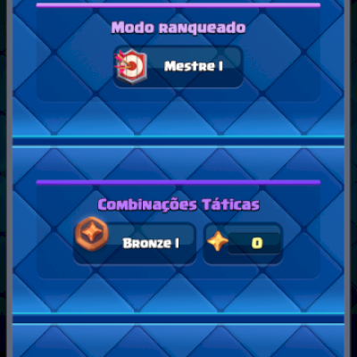 Conta Clash Royale de 2016