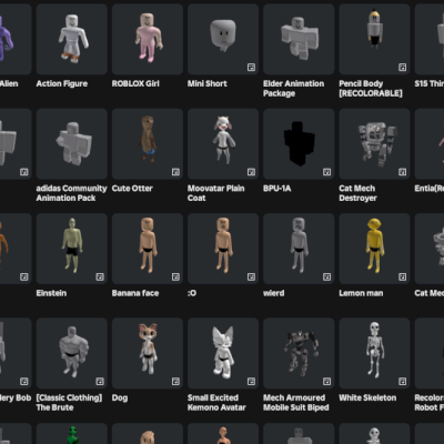 Conta Roblox 740 itens para iniciante