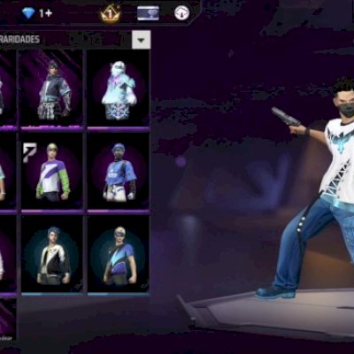 Vendo conta Free Fire no elite com algumas skins