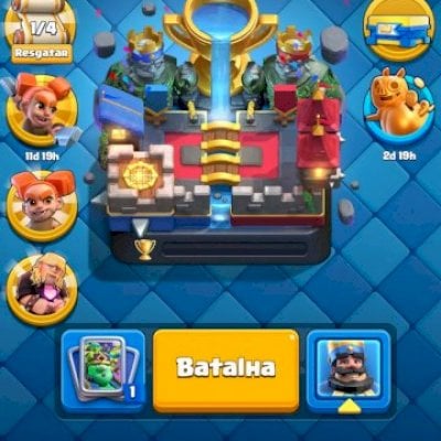 Conta de Clash Muito boa