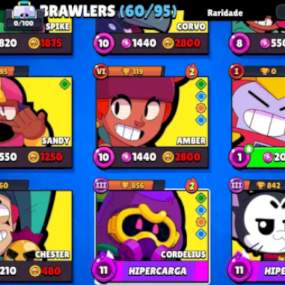 Conta brawl stars