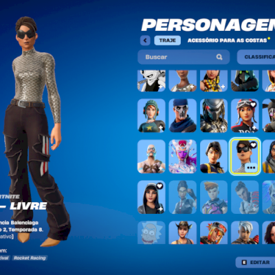 CONTA FORTNITE WONDER, BALENCIAGA, PICARETAS, E ETC +360 SKINS