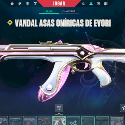 CONTA DE VALORANT COM SKINS!!!