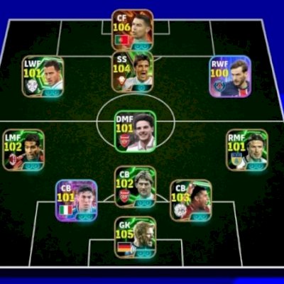 Efootball mobile contas