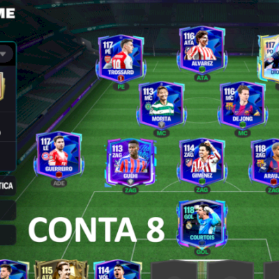 CONTA 8 FIFA GER 117 + COURTOIS 118