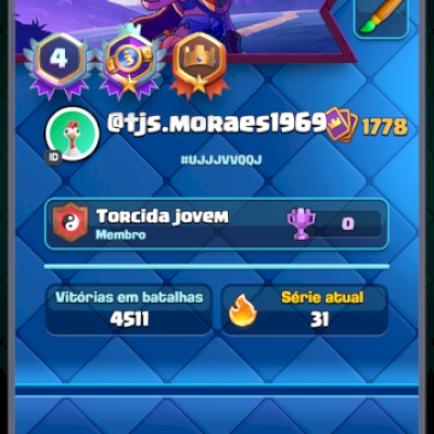 🔥 Conta Clash Royale 🔥